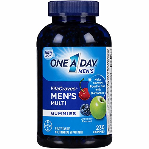 One A Day Mens VitaCraves Multivitamin Gummies, 230 ct.