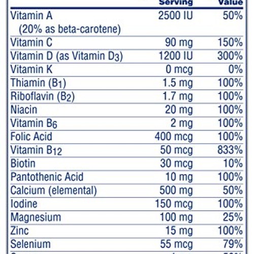 One A Day Proactive 65+, Mens & Womens Multivitamin, Supplement w...