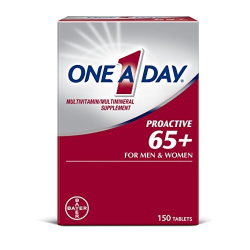 One A Day Proactive 65+, Mens & Womens Multivitamin, Supplement w...