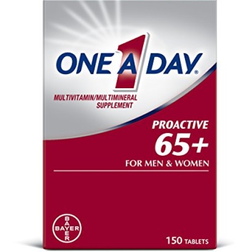 One A Day Proactive 65+, Mens & Womens Multivitamin, Supplement w...