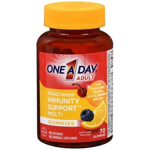 One A Day VitaCraves Immunity Support Multivitamin Gummies*, Supp...