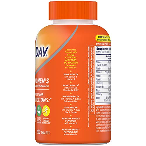 One A Day Women’s Multivitamin, Supplement with Vitamin A, Vitami...