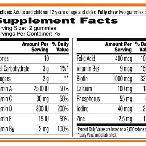 One A Day Women’s VitaCraves Multivitamin Gummies, Supplement wit...