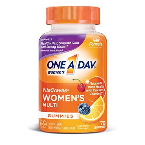 One A Day Women’s VitaCraves Multivitamin Gummies, Supplement wit...