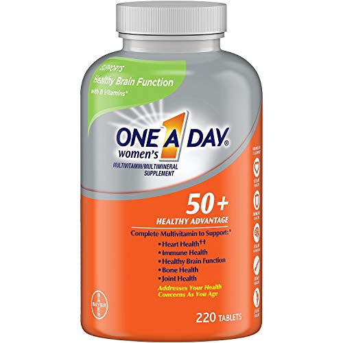 One A Day Womens 50+ Multivitamin 220 Tablets Pack of 2