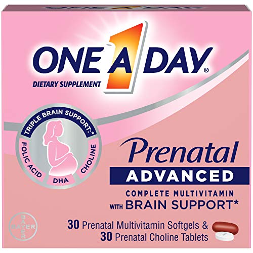 One A Day Womens Prenatal Advanced Complete Multivitamin with Bra...
