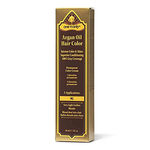 One n Only 9G Very Light Golden Blonde Permanent Hair Color Crea...