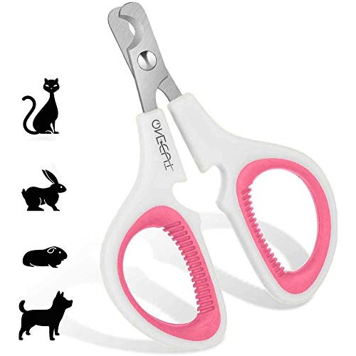 OneCut Pet Nail Clippers, Update Version Cat & Kitten Claw Nail C...