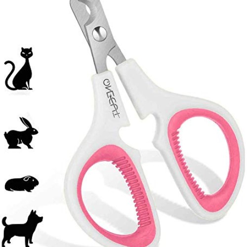 OneCut Pet Nail Clippers, Update Version Cat & Kitten Claw Nail C...