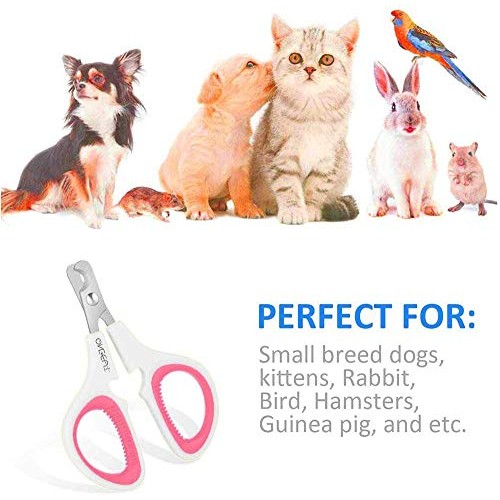 OneCut Pet Nail Clippers, Update Version Cat & Kitten Claw Nail C...