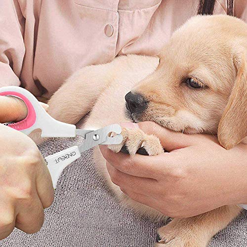 OneCut Pet Nail Clippers, Update Version Cat & Kitten Claw Nail C...