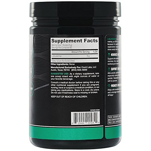 Onnit Glutamine | Boosts Aerobic Performance, Reaction Time and G...