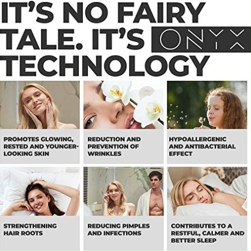 ONYX Anti Aging Silver IONS X 2 Smart Pillowcase Beauty Technolog...
