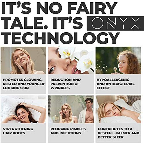 ONYX Anti Aging Silver IONS X 2 Smart Pillowcase Beauty Technolog...