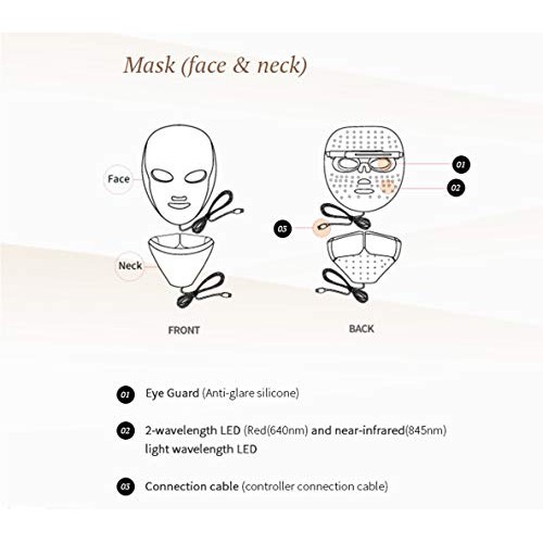 OPERA LEBODY LED Professional Home Therapy Facial Mask for Face a...