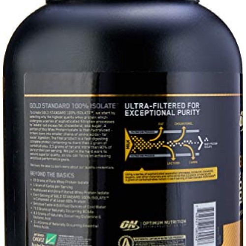 Optimum Nutrition Gold Standard 100% Isolate, Chocolate Bliss, 3 ...