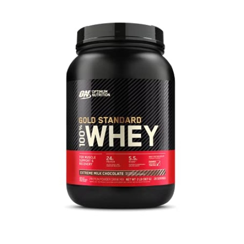 Optimum Nutrition Gold Standard 100% Whey Protein Powder, Extreme...