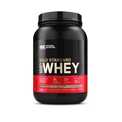 Optimum Nutrition Gold Standard 100% Whey Protein Powder, Chocola...