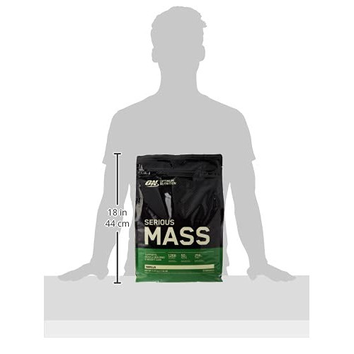 Optimum Nutrition Serious Mass Weight Gainer Protein Powder Vitam...