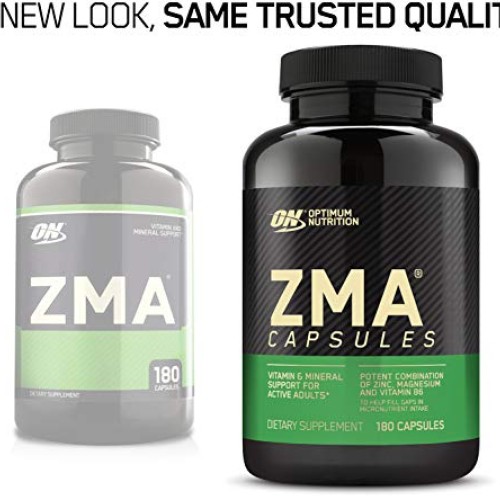 OPTIMUM NUTRITION ZMA Muscle Recovery and Endurance Supplement fo...