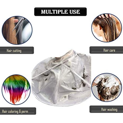 2-Pack Hair Cutting Foldable Cape Umbrella Design Barber Salon Ca...