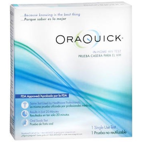 OraQuick In-Home HIV Test Kit - 1 Each, Pack of 4