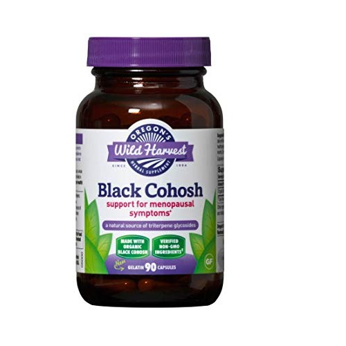 Oregons Wild Harvest Black Cohosh Organic Herbal Supplement, 90 ...
