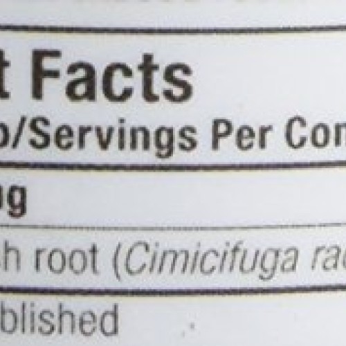 Oregons Wild Harvest Black Cohosh Organic Herbal Supplement, 90 ...