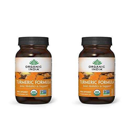 Organic India Turmeric Curcumin Herbal Supplement - Immune System...