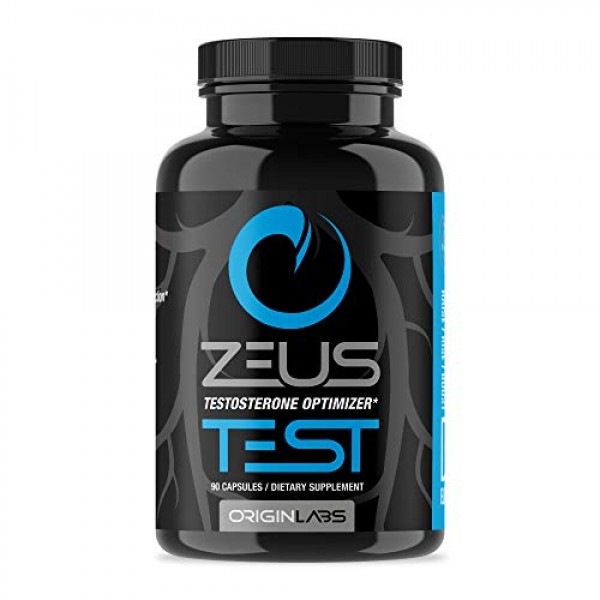 ZEUS TEST - T Boost for Men - Workout Supplements fo...