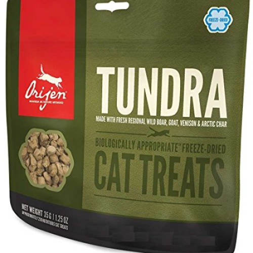 Orijen Freeze-Dried Cat Treats, Tundra, 1.25 Ounces