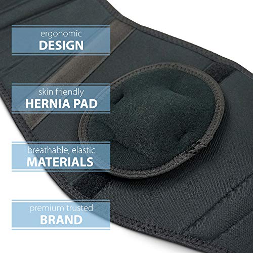 ORTONYX Ergonomic Umbilical Hernia Belt for Men and Women - Abdom...