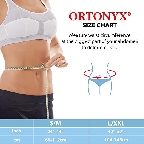 ORTONYX Ergonomic Umbilical Hernia Belt for Men and Women - Abdom...