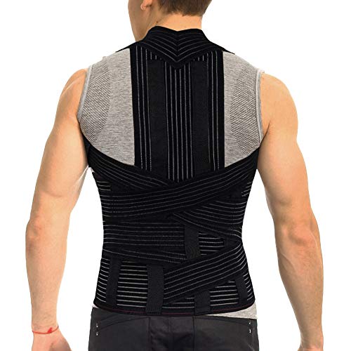 ORTONYX Full Back Support Brace with Removable Dorso-lumbar Pad -...