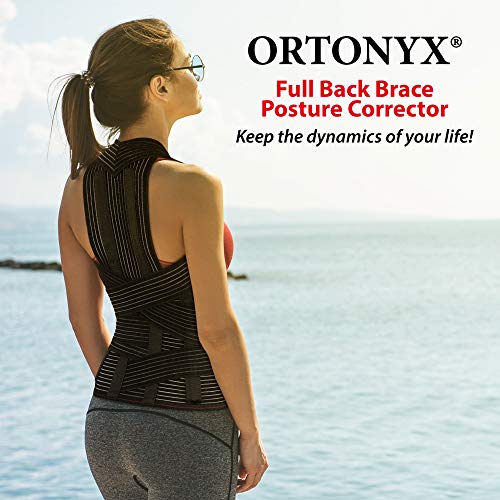ORTONYX Full Back Support Brace with Removable Dorso-lumbar Pad -...