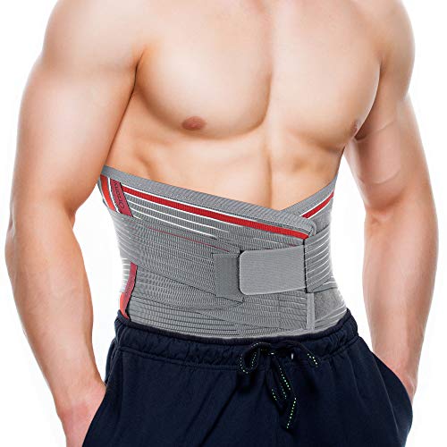 ORTONYX Lumbar Support Belt Lumbosacral Back Brace – Ergonomic De...