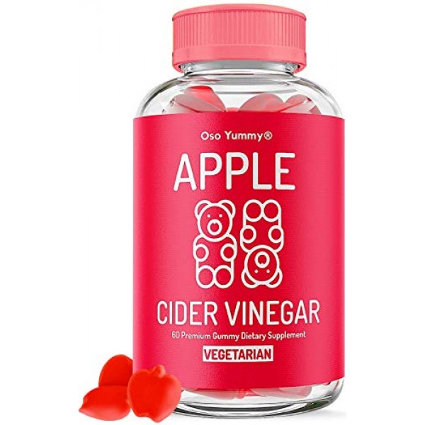 2X Power Organic Apple Cider Vinegar Gummies | Raw Apple Cider ...