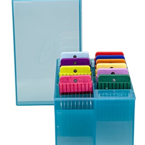 Oster 10-Piece Stainless Steel Pet Clipper Guide Comb Kit 078936...