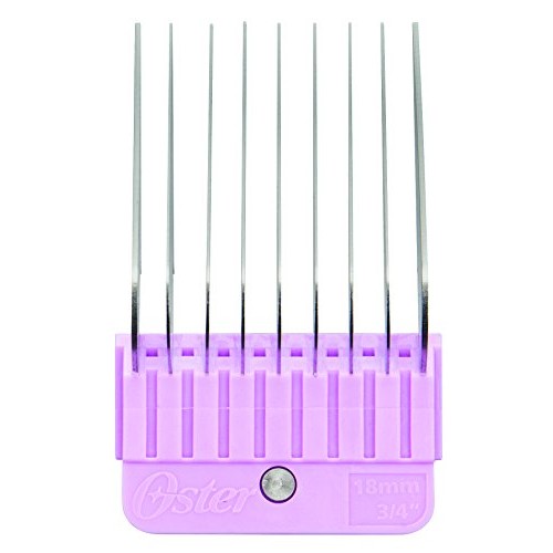Oster 10-Piece Stainless Steel Pet Clipper Guide Comb Kit 078936...