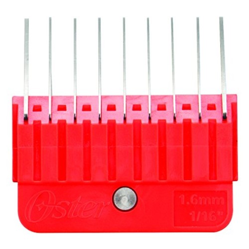 Oster 10-Piece Stainless Steel Pet Clipper Guide Comb Kit 078936...