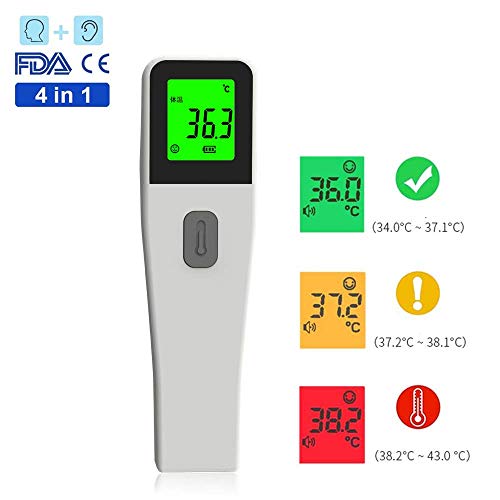 No Touch Forehead Digital Large Screen Body Temperature Measuring...