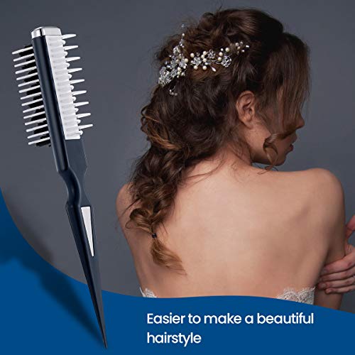 OUTERDO Hair Comb,Hair Styling Comb,Instant Hair Volumizer Portab...