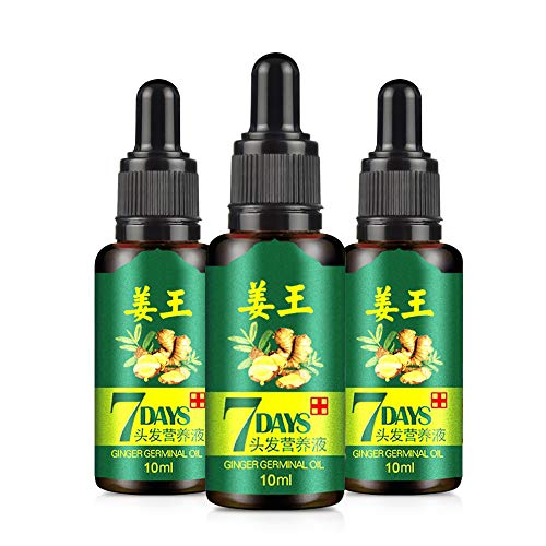 Ownest 3 Packs Hair Growth Ginger Essence Oil,Hair Loss and Hair ...