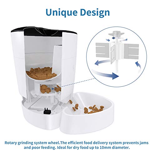 Automatic Cat Feeder with App Control , Dog Food Dispenser Progra...