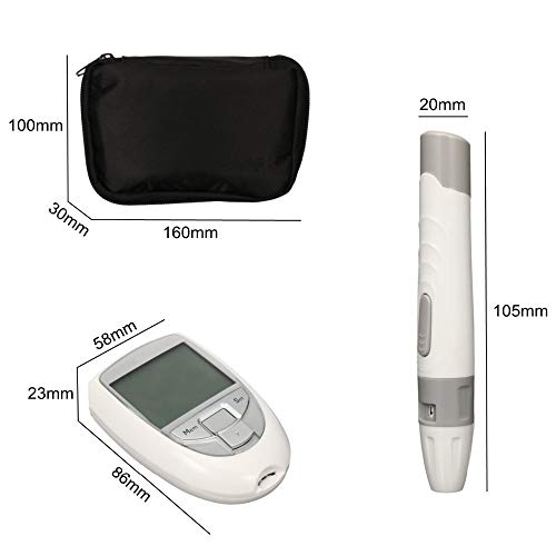 3in1 Blood Glucose&Uric Acid&Cholesterol Meter Household Glucomet...