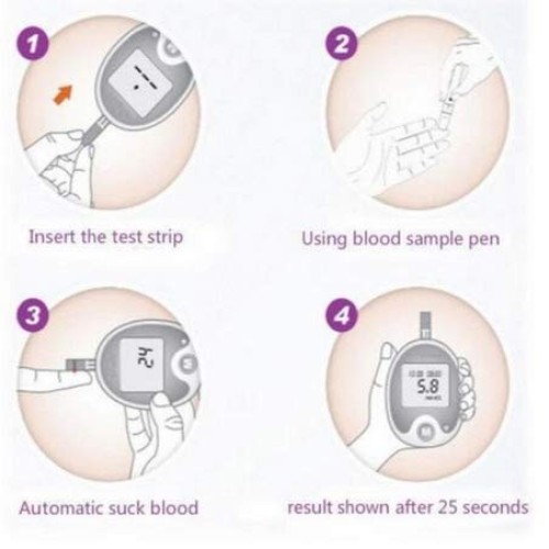 3in1 Blood Glucose&Uric Acid&Cholesterol Meter Household Glucomet...
