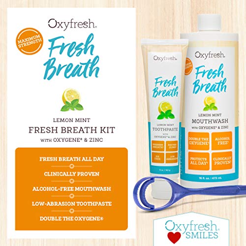 Oxyfresh Ultimate Fresh Breath Kit | Includes Most Popular Lemon ...