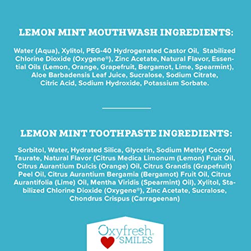 Oxyfresh Ultimate Fresh Breath Kit | Includes Most Popular Lemon ...