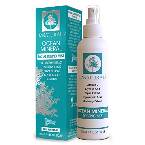 OZ Naturals Witch Hazel and Vitamin C Facial Toner for Women & Me...