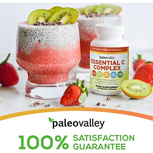 Paleovalley: Essential C Complex - Vitamin C Food Supplement with...
